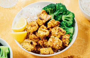 Meal Plan Dinner: Lemon Pepper Tofu